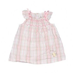 Disney Classic Pooh Pink Green Tank Dress